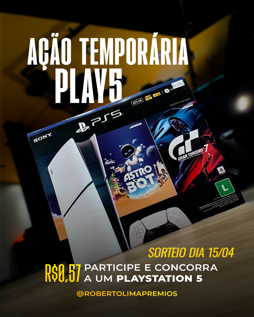🎭 AÇÃO DE CARNAVAL CD PRÊMIOS